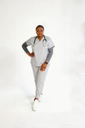Vero Gray Scrub Set